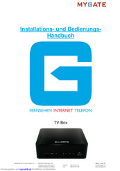 MyGate TV-Box Installations   Mygate Germany Ag -Lange-Strasse 57 Telefon 069 42731101 60438 Frankfurt Am Main Fax