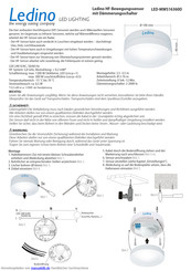 Ledino LED-MWS16360D Handbuch