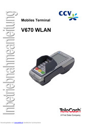 Telecash V670 WLAN Betriebsanleitung