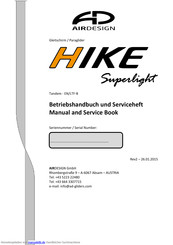 Airdesign Hike Superlight Tandem Betriebshandbuch