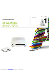 Technicolor A1 WLAN Box Installationsanleitung