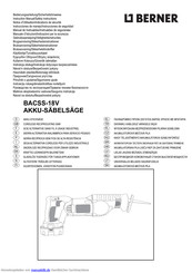Berner BACSS-18V Bedienungsanleitung Und Sicherheitshinweise