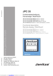 Janitza electronics JPC 35 MultiTouch Handbuch