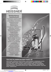 Heissner F640S-00 Betriebsanleitung