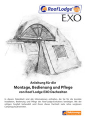 NAKATANENGA Roof Lodge EXO Montageanleitung