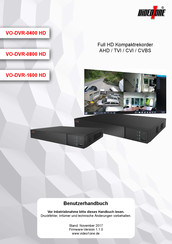 video1one VO-DVR-1600 HD Benutzerhandbuch