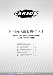 Carson Reflex Stick PRO 3.1 Betriebsanleitung