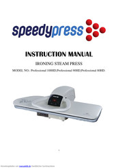 speedypress Professional 80HD Bedienungsanleitung