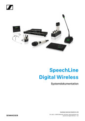 Sennheiser SpeechLine Digital Wireless Series Handbuch