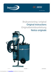 Dustcontrol DC 3800i Originalbetriebsanleitung