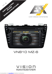 ESX VN810 MZ-6 Einbauanleitung
