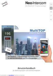 NeoIntercom MultiTOP Benutzerhandbuch