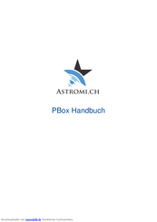 astromi.ch PBox Handbuch