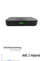 Opticum AXC 1 Hybrid Schnellstartanleitung