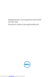 Dell XC730-16G Lösungshandbuch