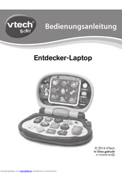 VTech Entdecker-Laptop Bedienungsanleitung