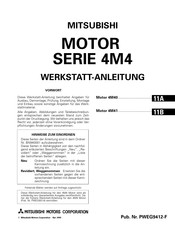 Mitsubishi MOTORS 4M41 Werkstattanleitung
