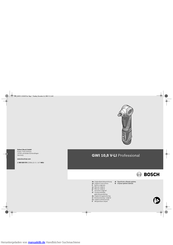 Bosch 1 609 929 R74 Originalbetriebsanleitung