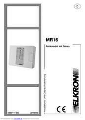Elkron MR16 Installations- Und Gebrauchsanleitung