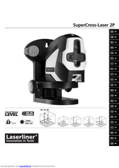 LaserLiner SuperCross-Laser 2P Bedienungsanleitung