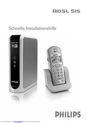 Philips ADSL 515 Kurzanleitung