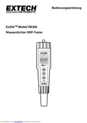Extech Instruments ExStik RE300 Bedienungsanleitung