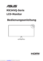 Asus MX34VQ-Serie Bedienungsanleitung