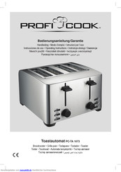 Profi Cook PC-TA 1073 Bedienungsanleitung