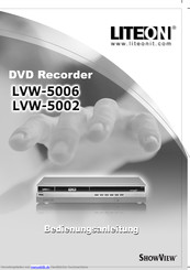 LiteOn ShowVIew LVW-5006 Bedienungsanleitung