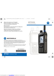 Motorola MTP6550 Kurzanleitung