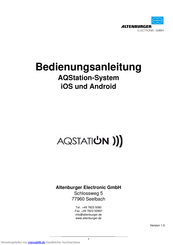 Altenburger AQStation-System Bedienungsanleitung