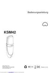 Shure KSM42 Bedienungsanleitung