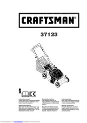 Craftsman 37123 Anleitungshandbuch