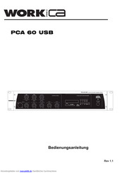 Work CA PCA 60 USB Bedienungsanleitung