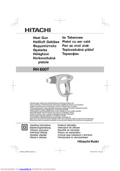 Hitachi RH 600T Bedienungsanleitung