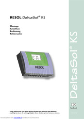 Resol DeltaSol KS Handbuch