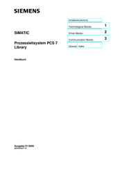 Siemens SIMATIC PCS 7 Handbuch