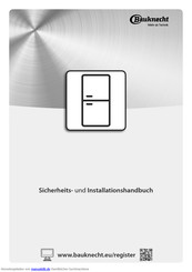 Bauknecht KGNFI 18 A2+ IN Installationshandbuch