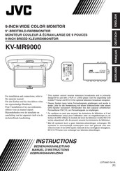 JVC KV-MR9000 Bedienungsanleitung
