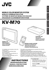 JVC KV-M70 Bedienungsanleitung