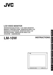JVC LM-10W Bedienungsanleitung