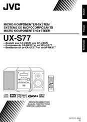 JVC UX-S77E Bedienungsanleitung