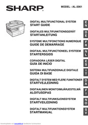 Sharp AL-2061 Startanleitung