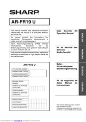 Sharp AR FR19U Bedienungsanleitung