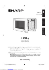 Sharp R-3730-A Bedienungsanleitung