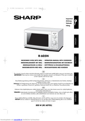 Sharp R-605N Bedienungsanleitung
