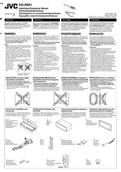 JVC KD-R901 Installationsanleitung