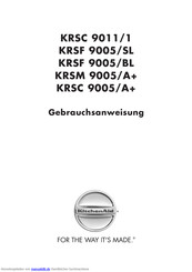 KitchenAid KRSF 9005/SL Gebrauchsanweisung