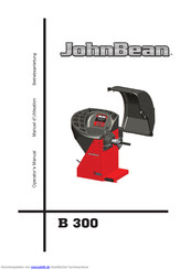 John Bean B 300 Betriebsanleitung