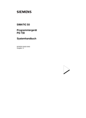 Siemens Simatic S5 PG 730 Systemhandbuch